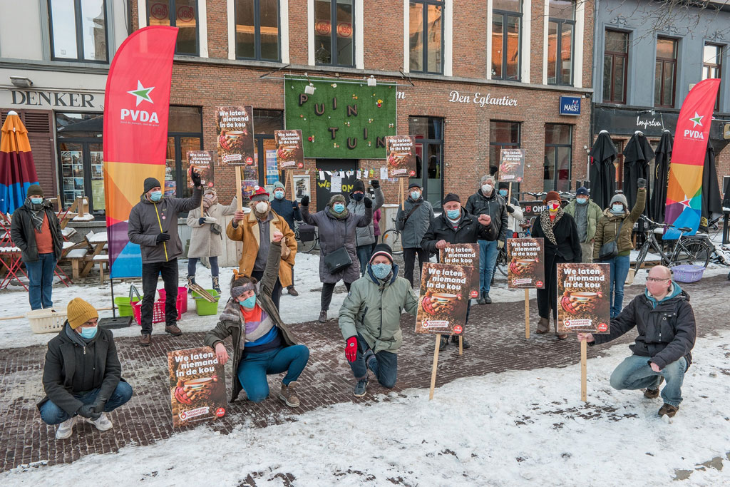 vrijwilligers ondersteunen horeca (foto: cw)